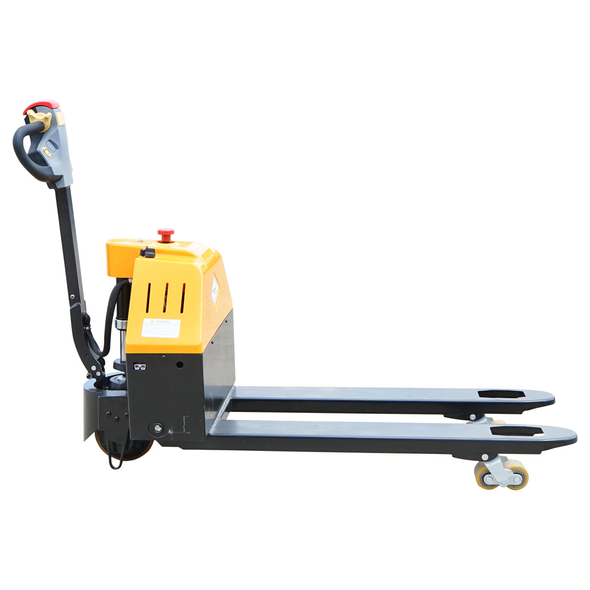 Electric pallet truck with a maximum load of 1.5T, lifting height 85-200mm, forks 1150mm Breckner Germany