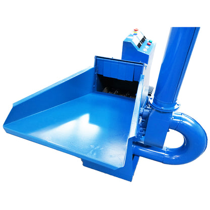 Feed chopper, grinding mill with cyclone 11KW, 380V, CF420C maximum capacity 700Kg/H