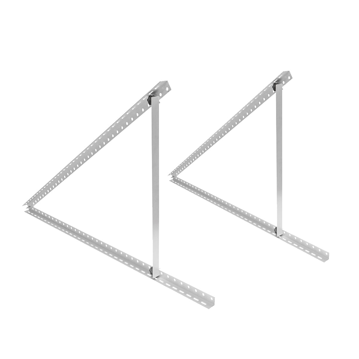 Triangle-type supports for securing 550W photovoltaic solar panels with adjustable angle Breckner Germany