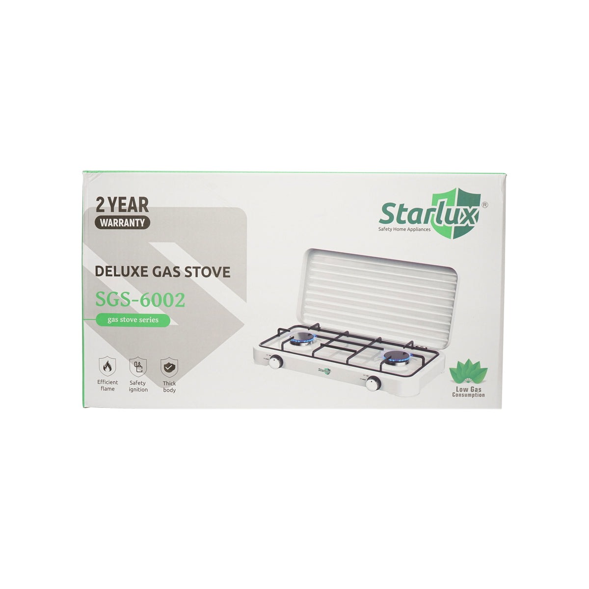 Stove, two-burner SG-6002 Starlux