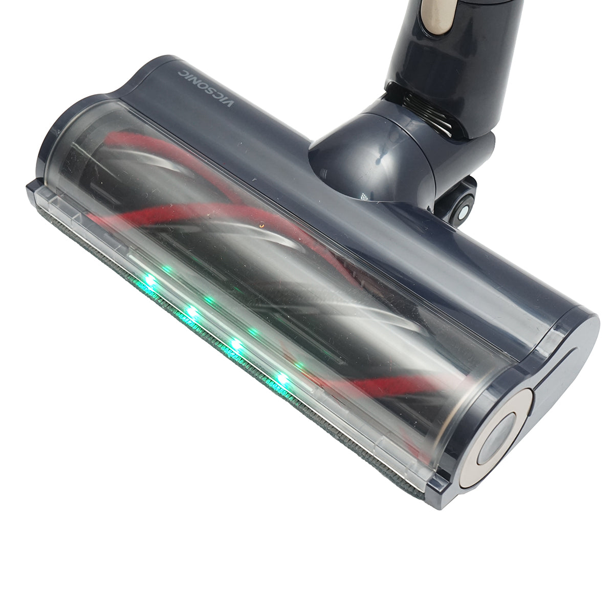 Cordless vertical vacuum cleaner 480W, suction power 15-30 kPa, 2500mAh battery, 1.2L dust container, 4 suction modes, LED touch screen, LED illuminated brush, VICSONIC S7