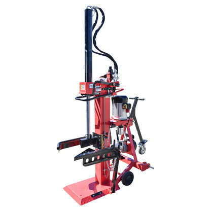 Vertical wood splitter 20T 380V 5.5KW Breckner Germany