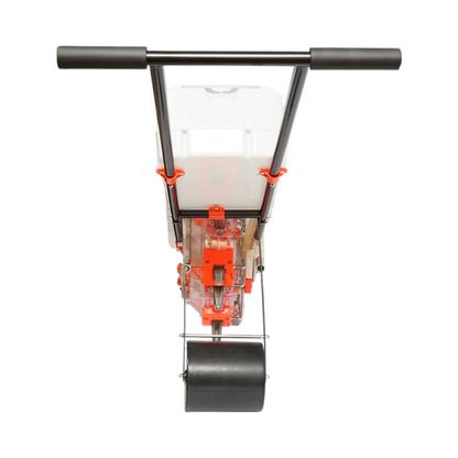Manual sowing machine with 7 teeth, sowing depth 8cm, seed tank 4L, fertilization box 12L THOR