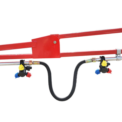 Herbicide sprayer with a 400L tank and a 12m arm, 35HP with 25 triple nozzles
