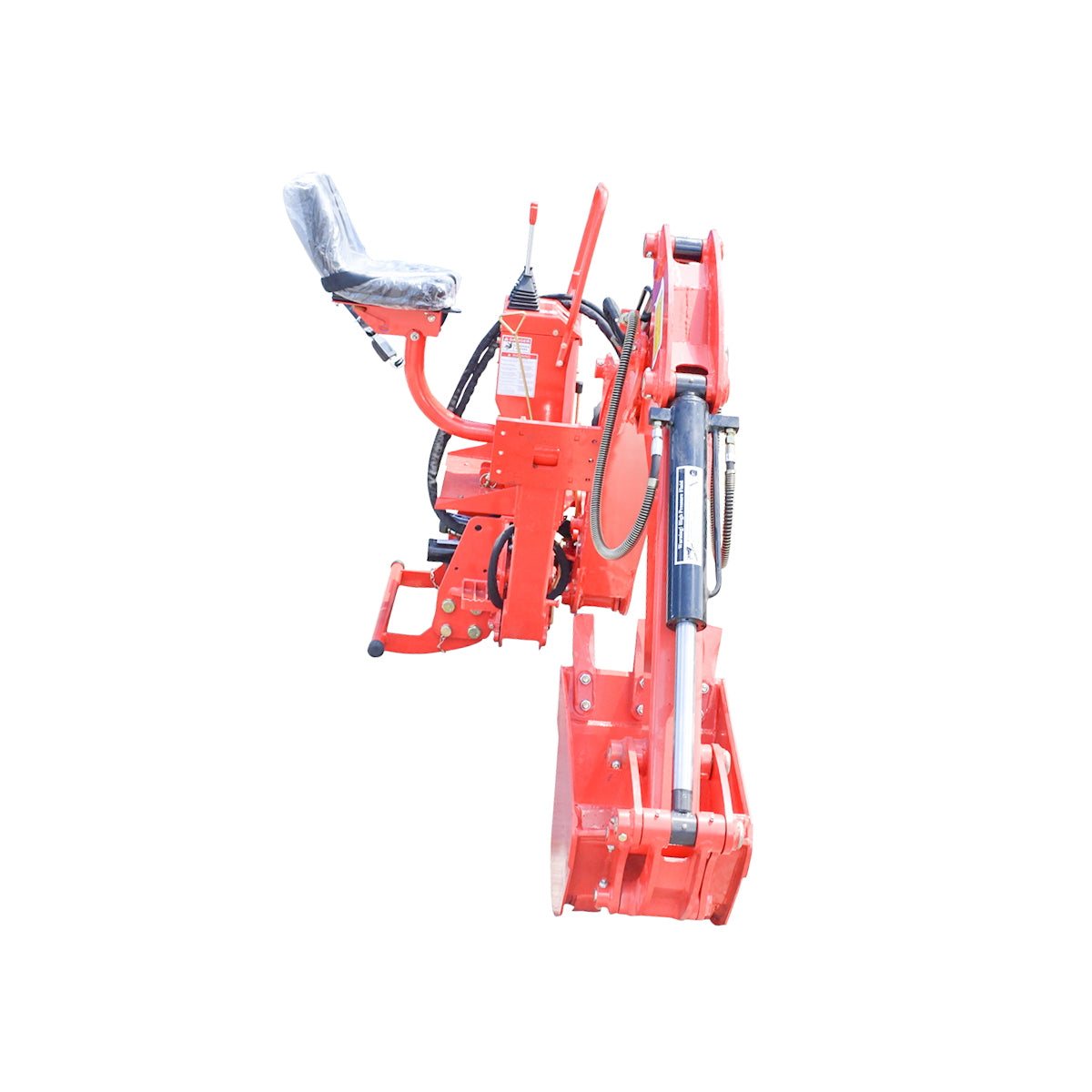 Excavator arm for tractor 25-50HP, 180-degree rotation, digging depth 2.2m, 415Kg Breckner Germany