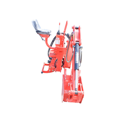 Excavator arm for tractor 25-50HP, 180-degree rotation, digging depth 2.2m, 415Kg Breckner Germany