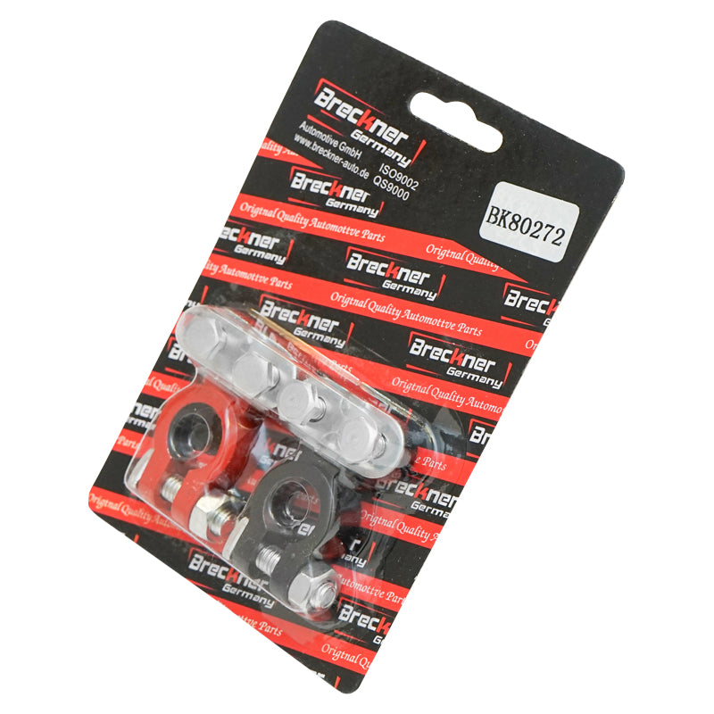 Set of red and black battery terminals Breckner Germany
