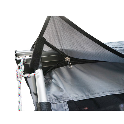 Side car awning 200x250cm, marquee, foldable with ceiling attachment and anti-insect net