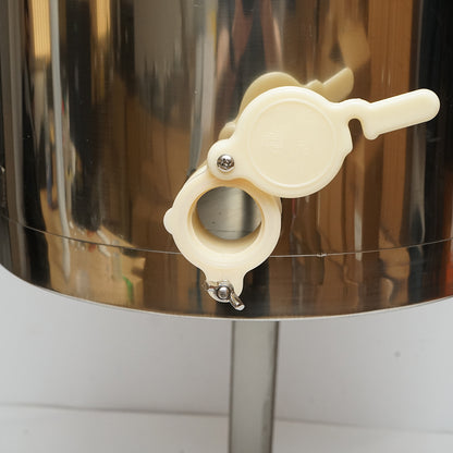 Manual beekeeping centrifuge, stainless steel honey extractor with 3 frames
