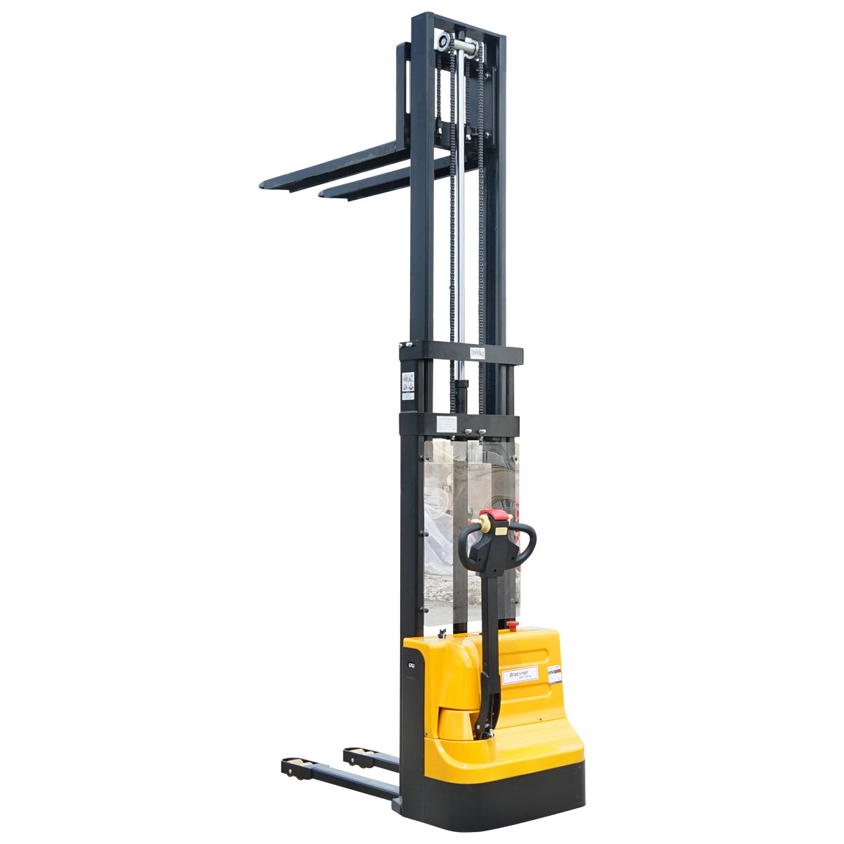 Electric pallet truck with a maximum load of 1.6T, lift height 3000mm, forks 1150mm Breckner Germany