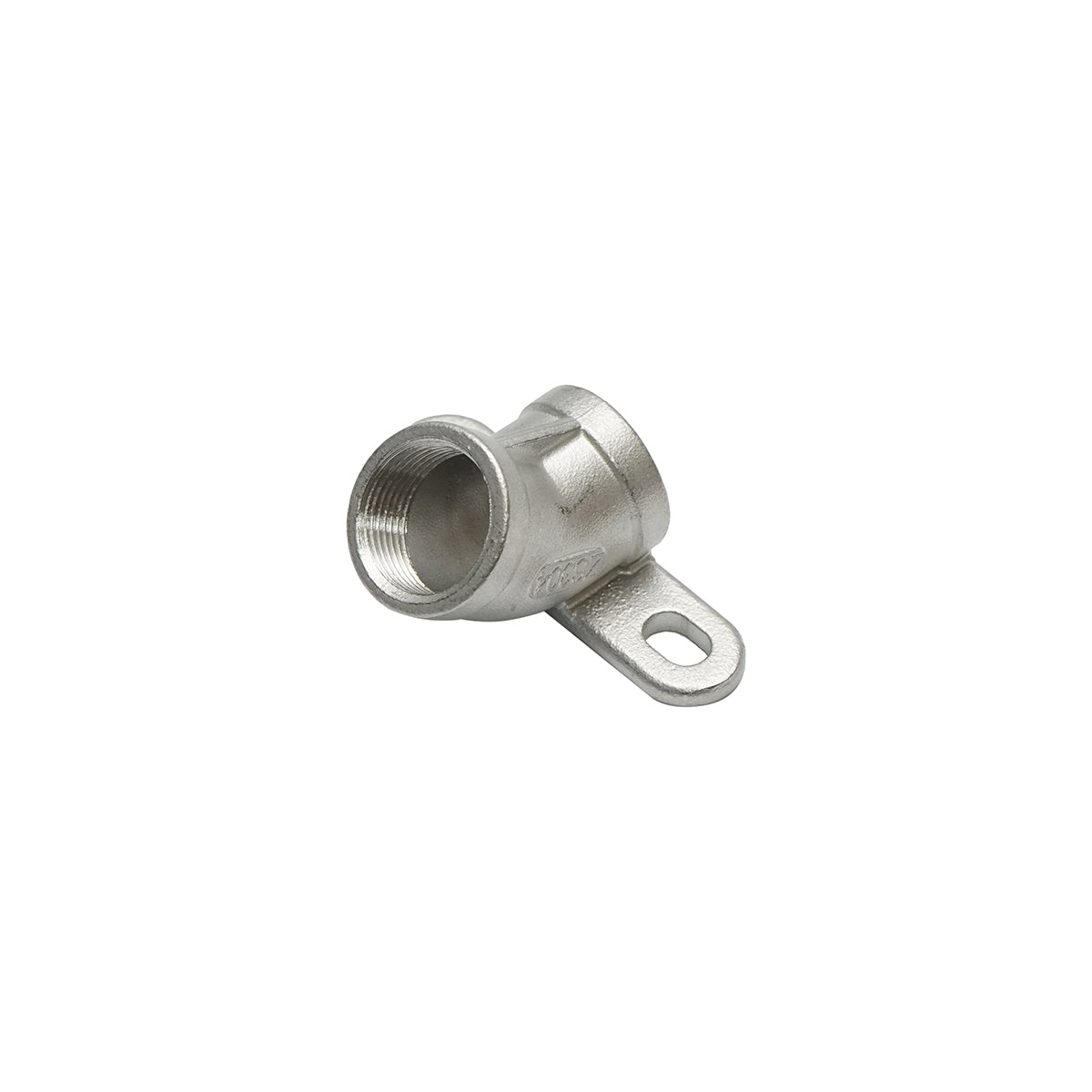 45-degree connector for pacifier attachment