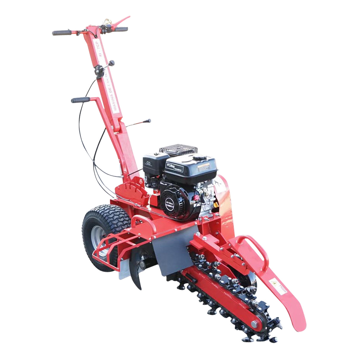 Trencher machine 7 HP working width 100mm depth 450mm Breckner Germany