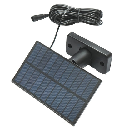 8W LED lamp with solar panel, remote control and 2000mAh battery, IP65 Breckner Germany