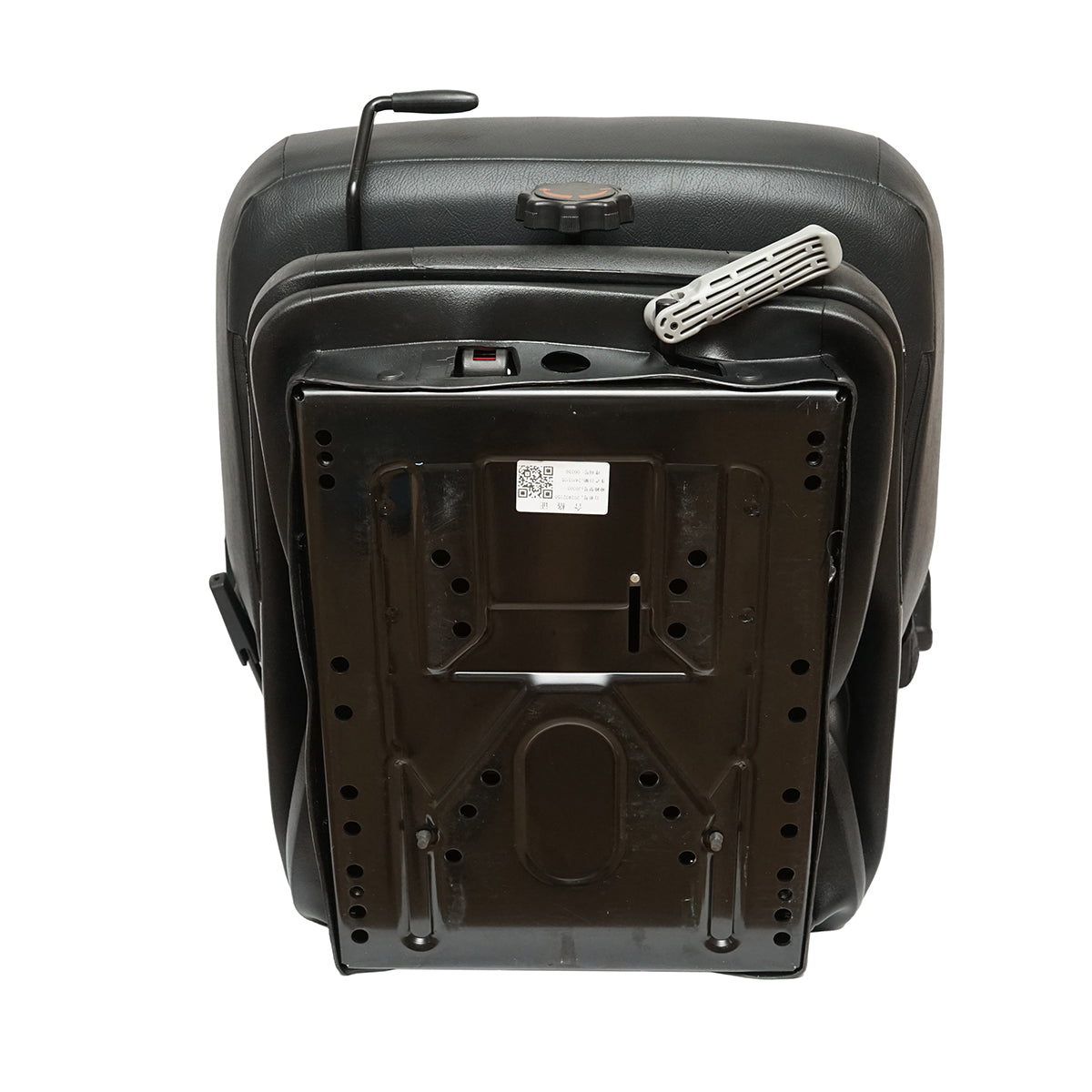 Universal adjustable seat for tractor with seat belt, armrests, and mechanical suspension 840x600mm