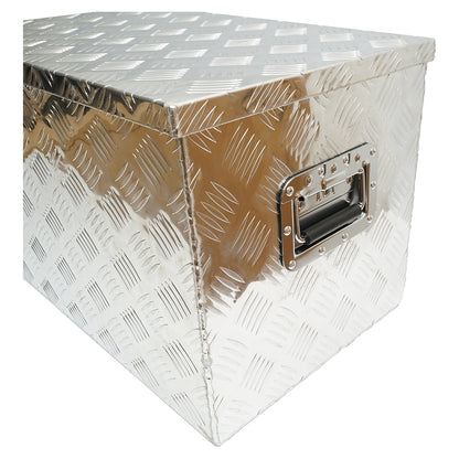 Box, aluminum storage chest 125x40x40cm
