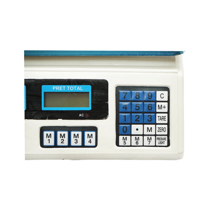 Electronic scale with LCD screen max 40 Kg with 4V battery Breckner Germany