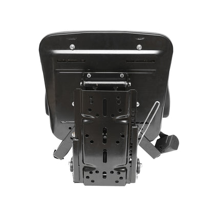 Universal adjustable height seat, armrests and headrest for tractor, agricultural machinery, industrial equipment, forklift.
