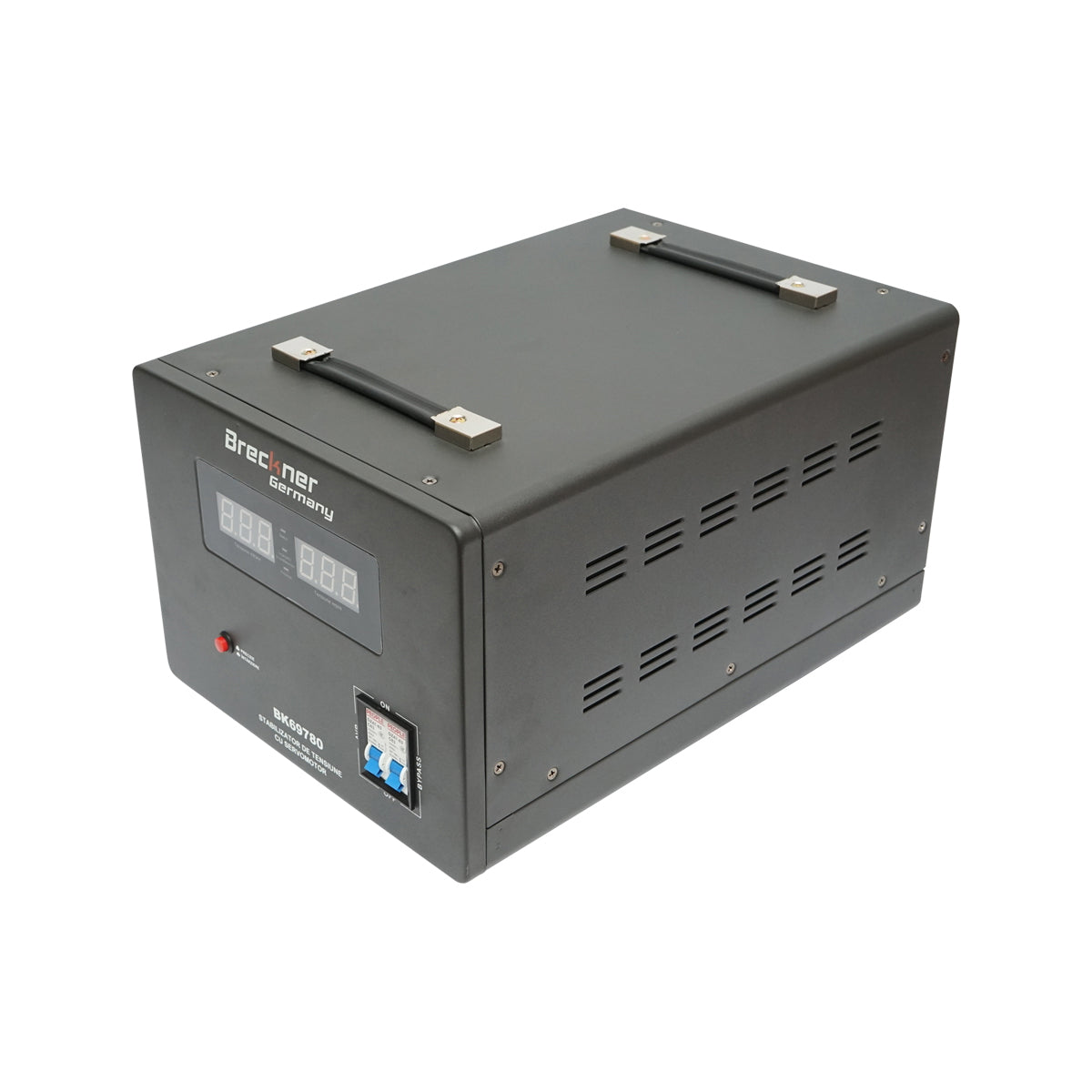 Automatic voltage stabilizer 10000VA single-phase with servomotor Breckner Germany