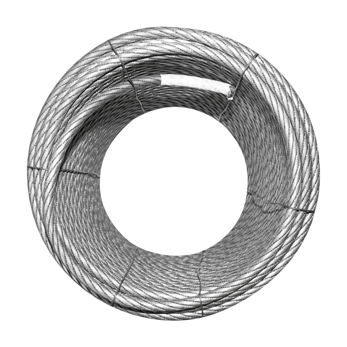 Steel winch cable 6x25, Ø 13mm metal core hammered 0.95Kg/1m 90m/roll