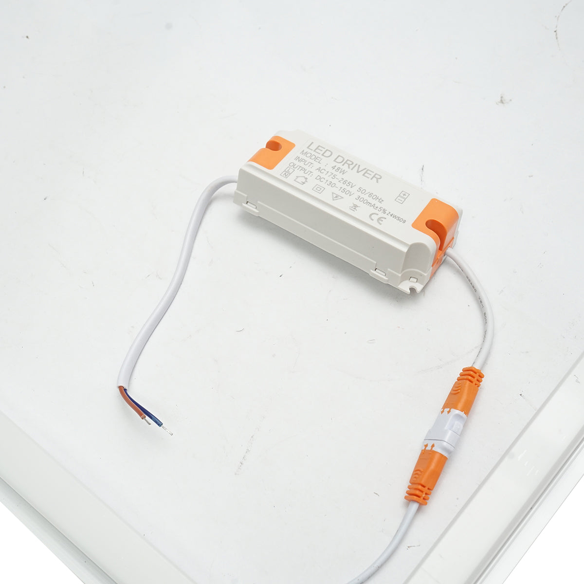 Slim LED panel 48W, 220V, 595x595x7mm for suspended ceiling Breckner Germany