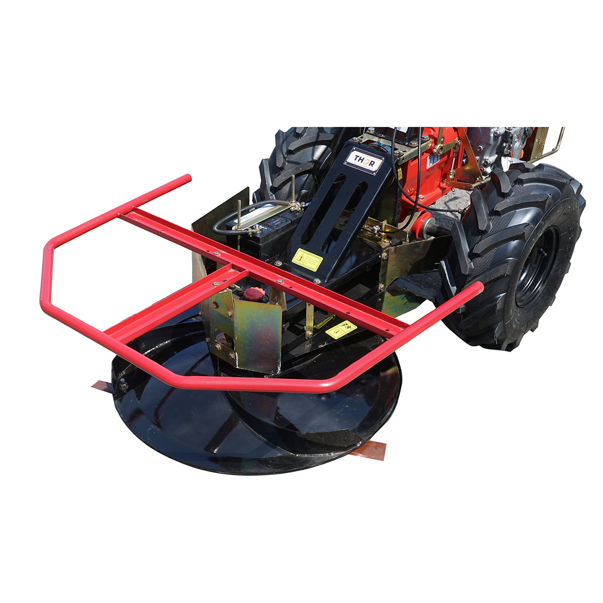 950mm rotary mower with diesel engine and electric start 1850x880x860mm