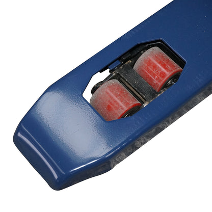 Manual pallet truck 3T with electronic scale, 6V/4Ah battery, and silicone wheels