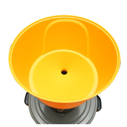 Electric grain mill 1.3 KW, 220V, automatic shut-off, 60L tank, 19000 r/min, capacity 350 Kg/h, 5 sieves included