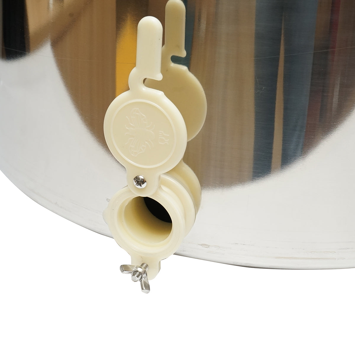 Stainless steel honey extractor with lid for bee honey 100Kg