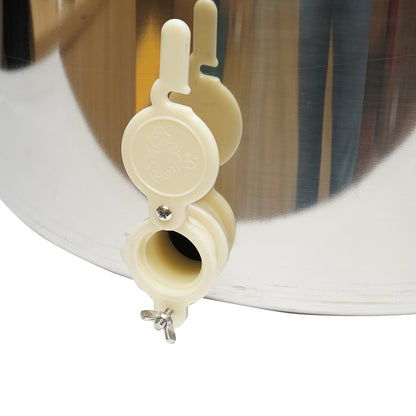 Stainless steel honey extractor with lid for bee honey 100Kg