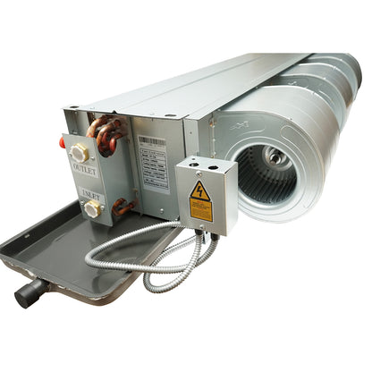 Ventilator convector 7/10.4KW duct type FP-136WA for ceiling, 2 pipe system Fan Coil Unit