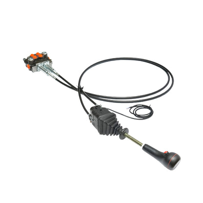 Hydraulic distributor with joystick, cable length 2.5m pressure 250 bar flow 40L/min Breckner Germany