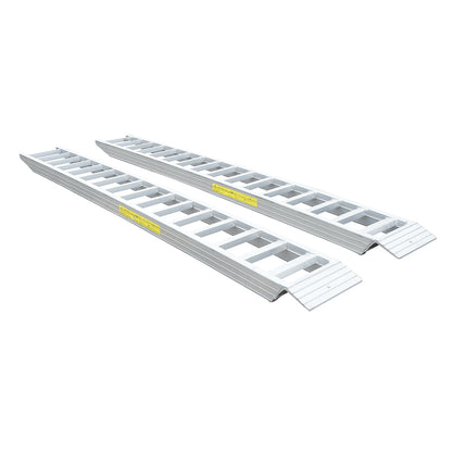 Aluminum ramps set 4.5 tons for loading/unloading 400x45x14.2cm
