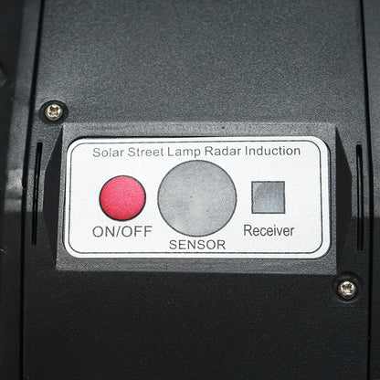 800W LED solar street light, 6500K, IP65 with solar panel motion sensor remote control Breckner Germany
