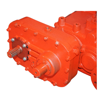 Assembled reducer for articulated forest tractor