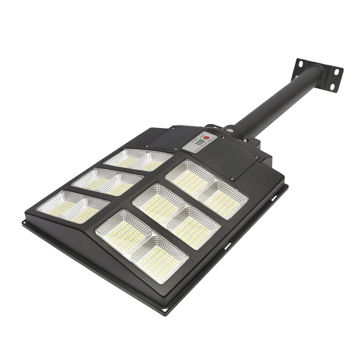 300W LED lamp with solar panel street lighting 6500K, IP65 Breckner Germany
