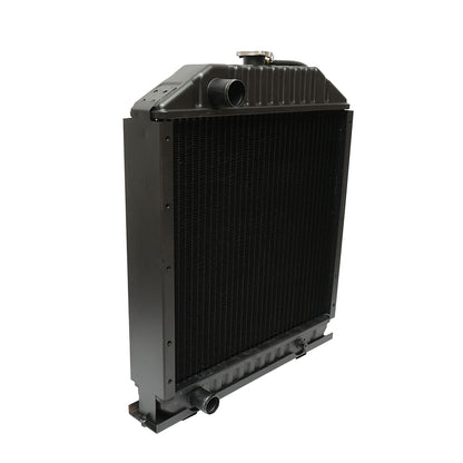 Water cooling radiator with 3 rows of cells for Fiat series 55, 90, A, CS OEM code 5143883, 5143884, 5167365, 4997175, 4997298, 5104143, 150-40 Breckner Germany