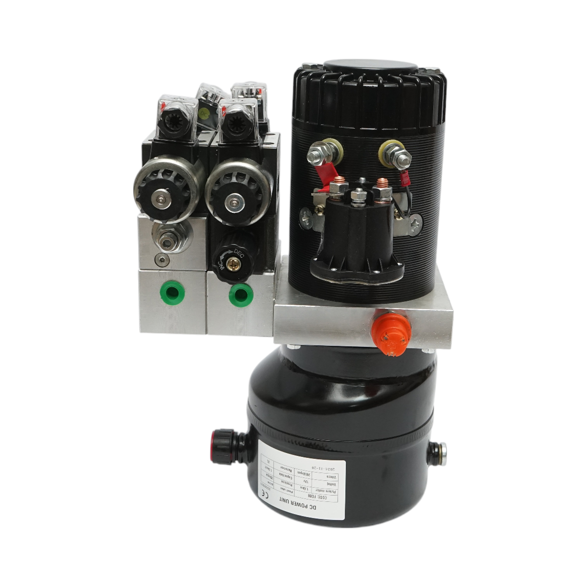 Hydraulic tipper pump for snow plow 12V, 1.6Kw, 20Bar