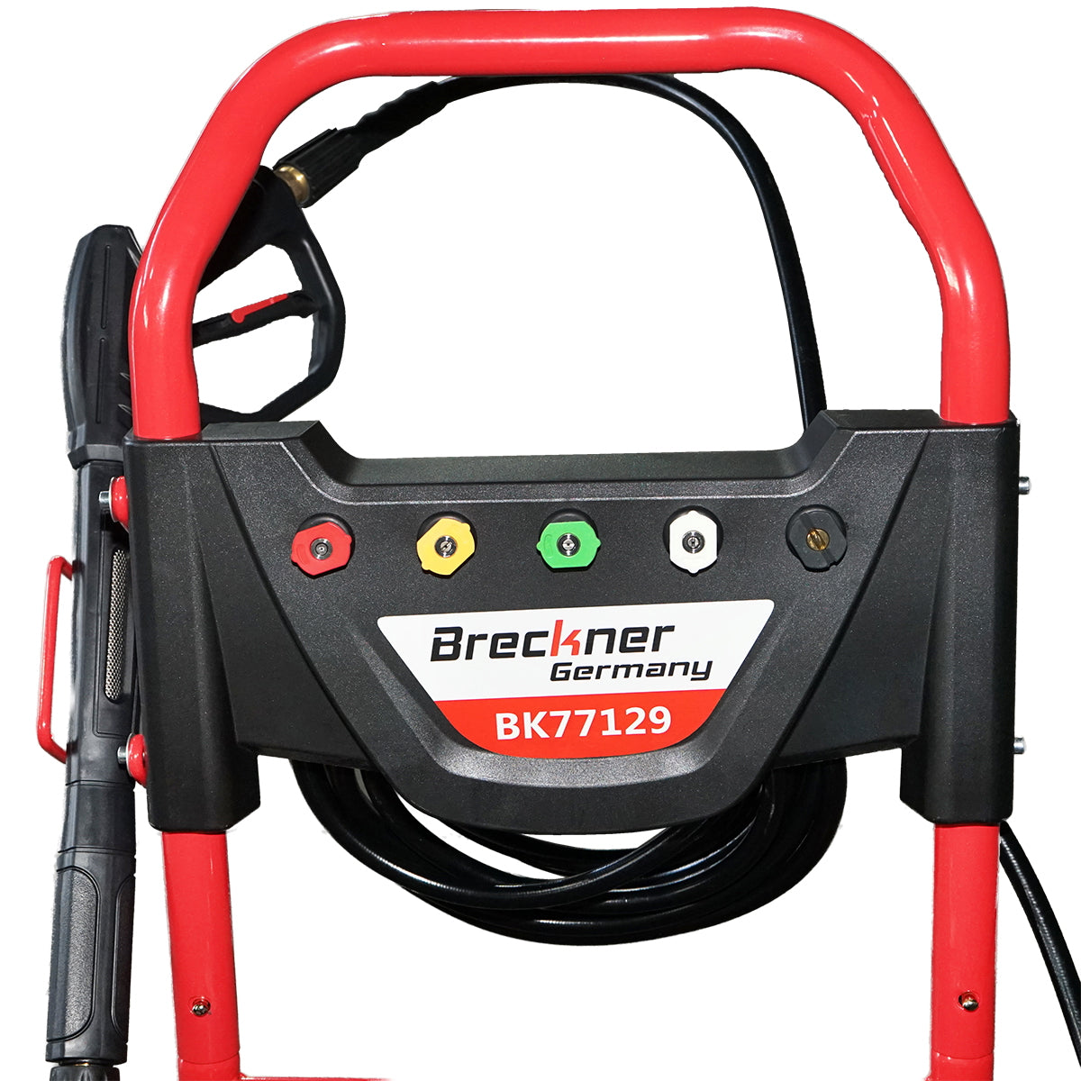 Gas pressure washer 7.5HP, 220 Bar, flow rate 510l/H with hose and Breckner Germany gun