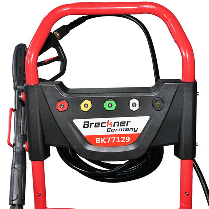 Gas pressure washer 7.5HP, 220 Bar, flow rate 510l/H with hose and Breckner Germany gun