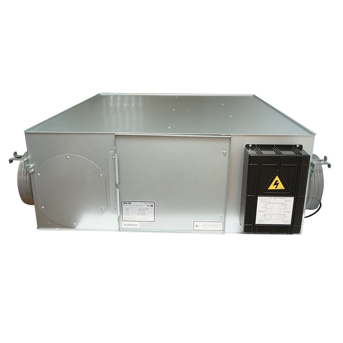 Ventilation unit with heat recovery, ceiling installation 500m3/h, 165W, 220V CFA500C