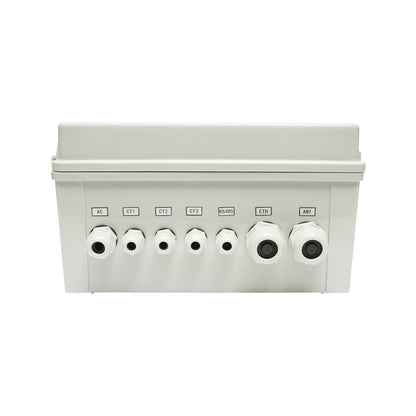 Anti-reflux box, monitoring with a three-phase smart meter, IP65, 2.4G, Wi-Fi + Ethernet, RS485.