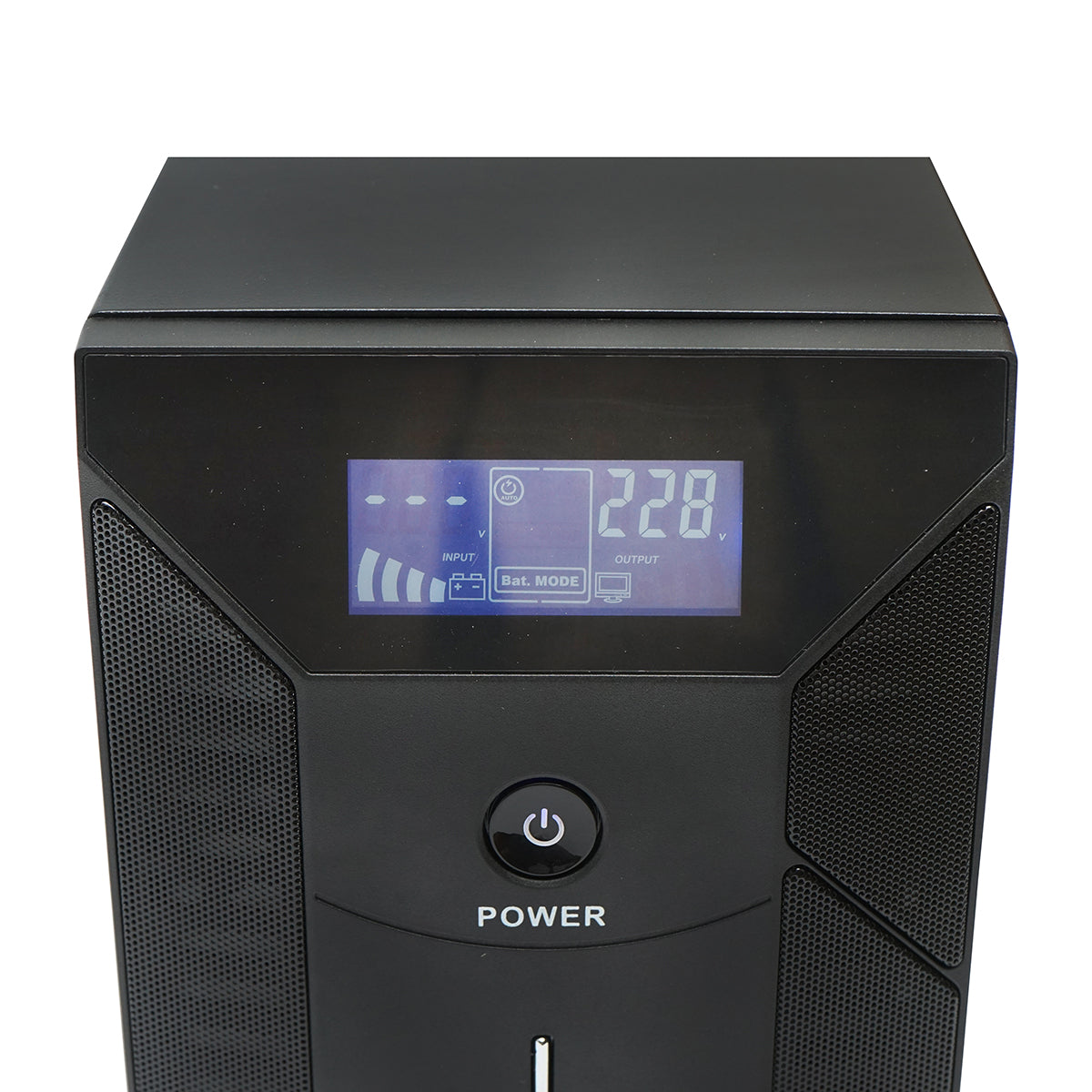 UPS 3000VA/1800W with 4x9Ah batteries and 3 shuko sockets, LCD, USB, AVR Breckner Germany