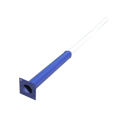 3m steel lighting pole with concrete mounting flange Breckner Germany