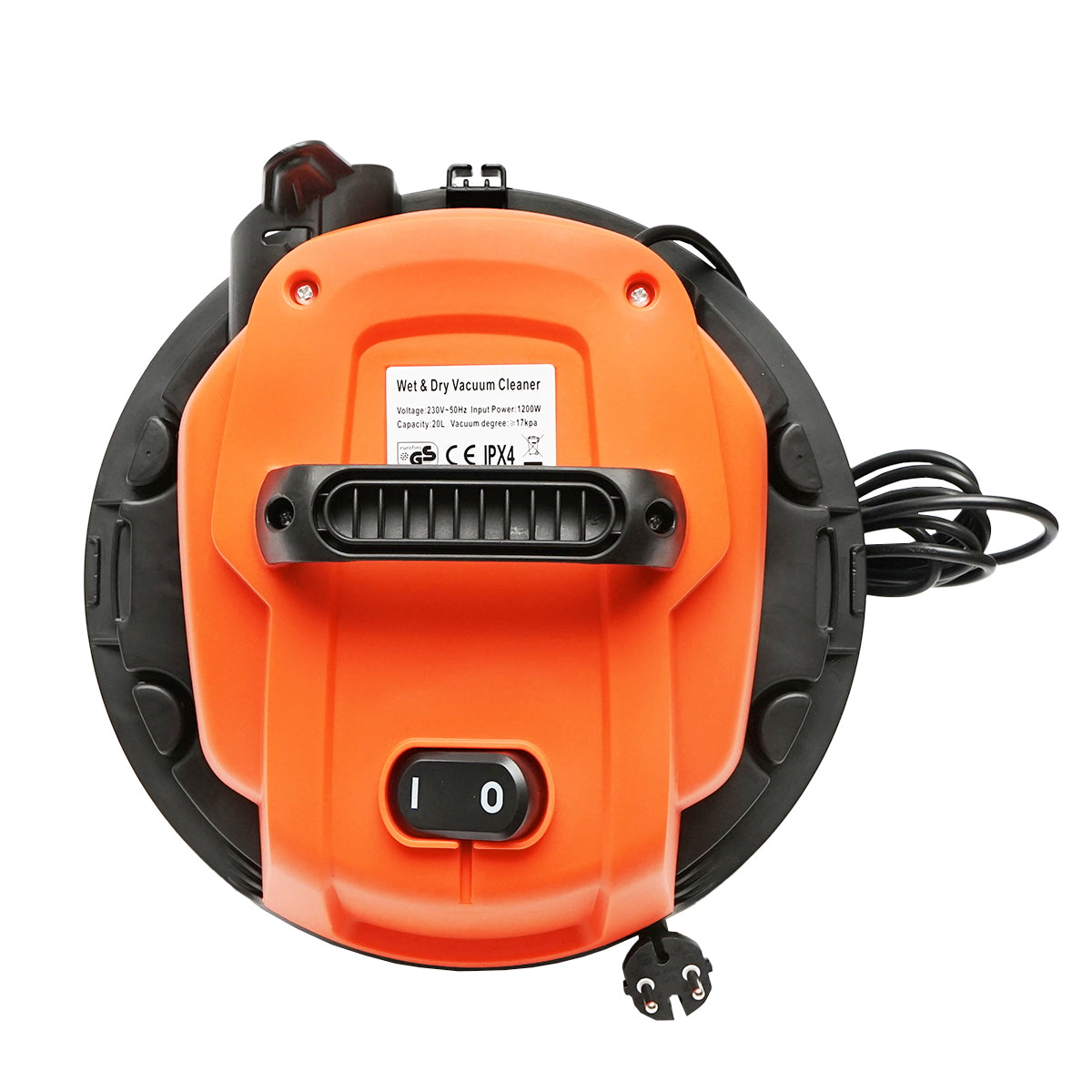 Professional industrial vacuum cleaner volume 20L 220V 1200W body made of PP plastic Breckner Germany