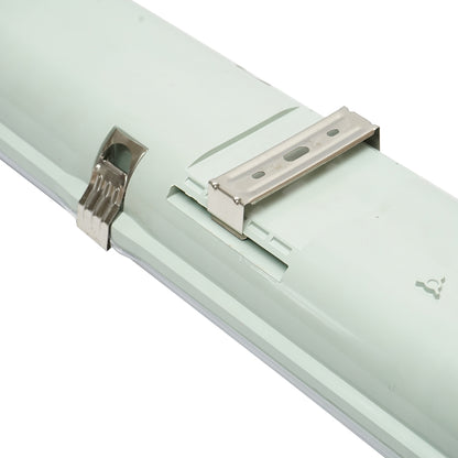 LED lighting fixture fluorescent 2x58W, 220V, 1560x130x90mm IP65 Breckner Germany
