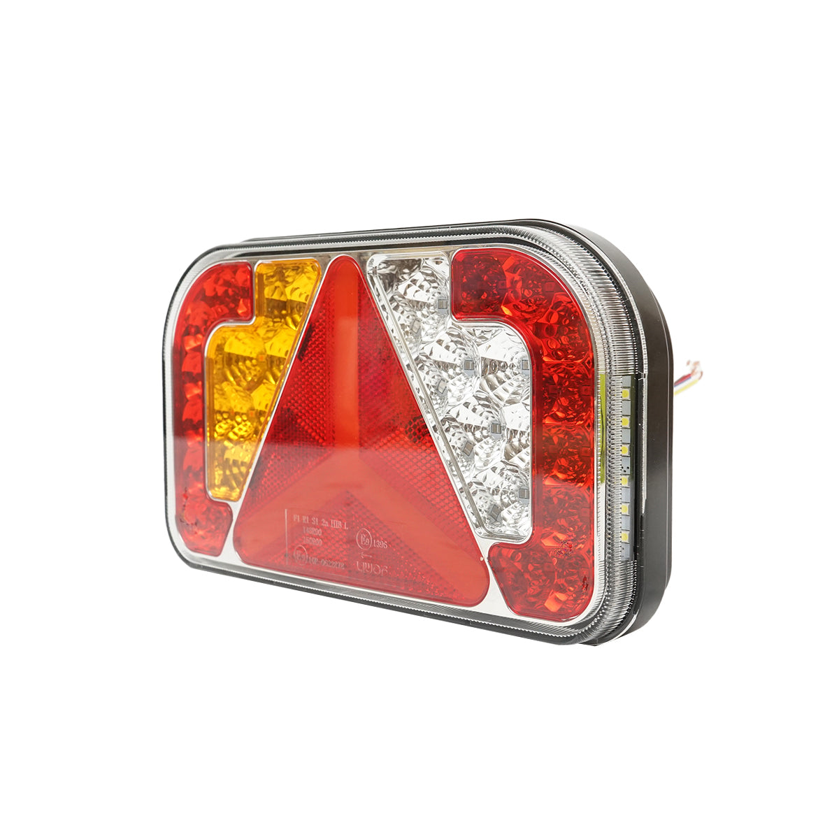 Rear LED lights set for trailer 12-24V, 235x140x38mm Breckner Germany
