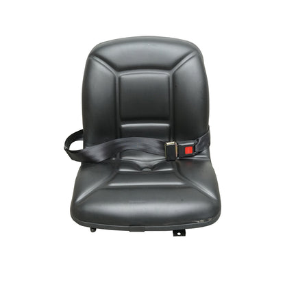 Universal seat with seat belt for tractor and machinery, forklift