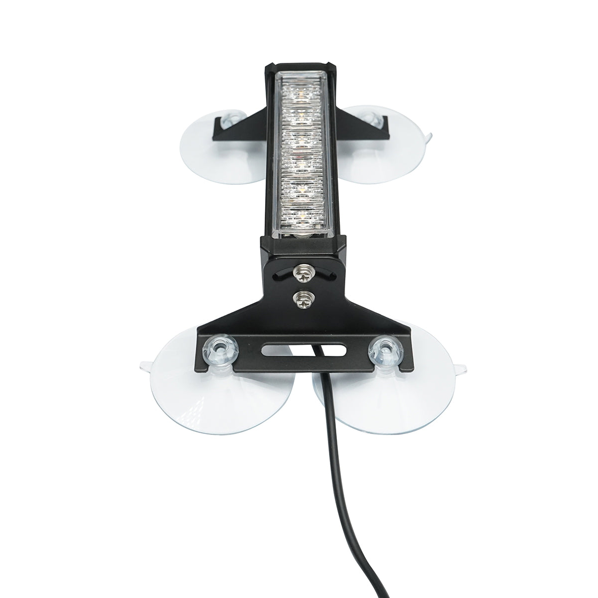 Set of 4 strobe lights with 6 LEDs, yellow light 12V Breckner Germany
