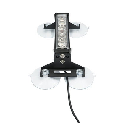 Set of 4 strobe lights with 6 LEDs, yellow light 12V Breckner Germany