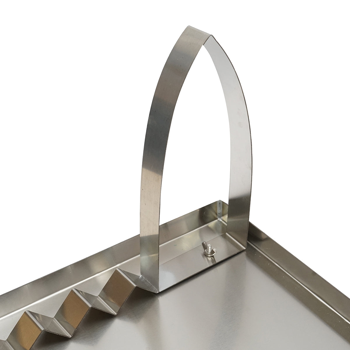 Stainless steel tray for decapping 600x700x30mm